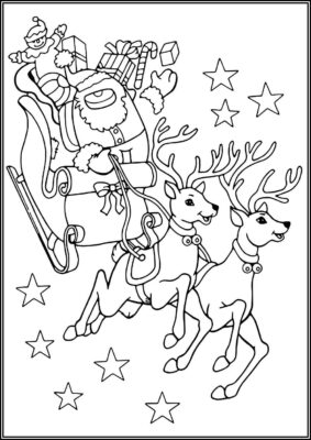 Among Us Christmas Santa Claus Coloring - TotalColoring.Com