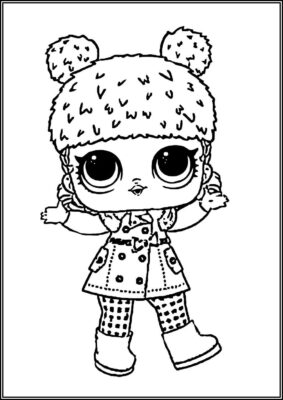 Big City B B Lol Surprise Doll Coloring - TotalColoring.Com