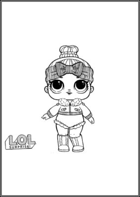 Cozy Babe Lol Surprise Doll Coloring - TotalColoring.Com