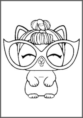 It Kitty Lol Surprise Pets Coloring - TotalColoring.Com