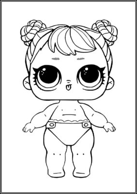 Lil Dawn Lol Surprise Doll Coloring - TotalColoring.Com