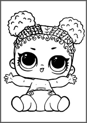 Lil Heartbreaker Lol Surprise Doll Coloring - TotalColoring.Com