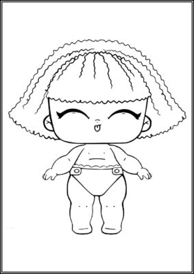 Lil Pranksta Lol Surprise Doll Coloring - TotalColoring.Com