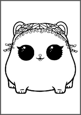 Rolls Lol Surprise Pets Coloring - TotalColoring.Com