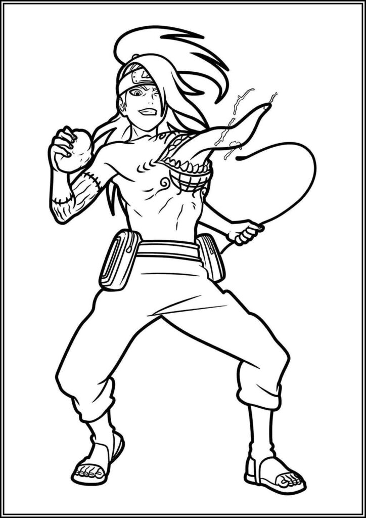 1712079500 554 Naruto Coloring Pages Free Printable Pdf - TotalColoring.Com