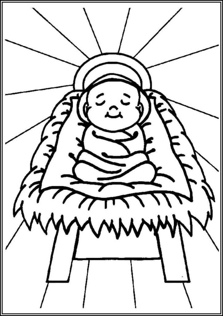 Nativity Coloring Pages Free Printable Pdf - TotalColoring.Com