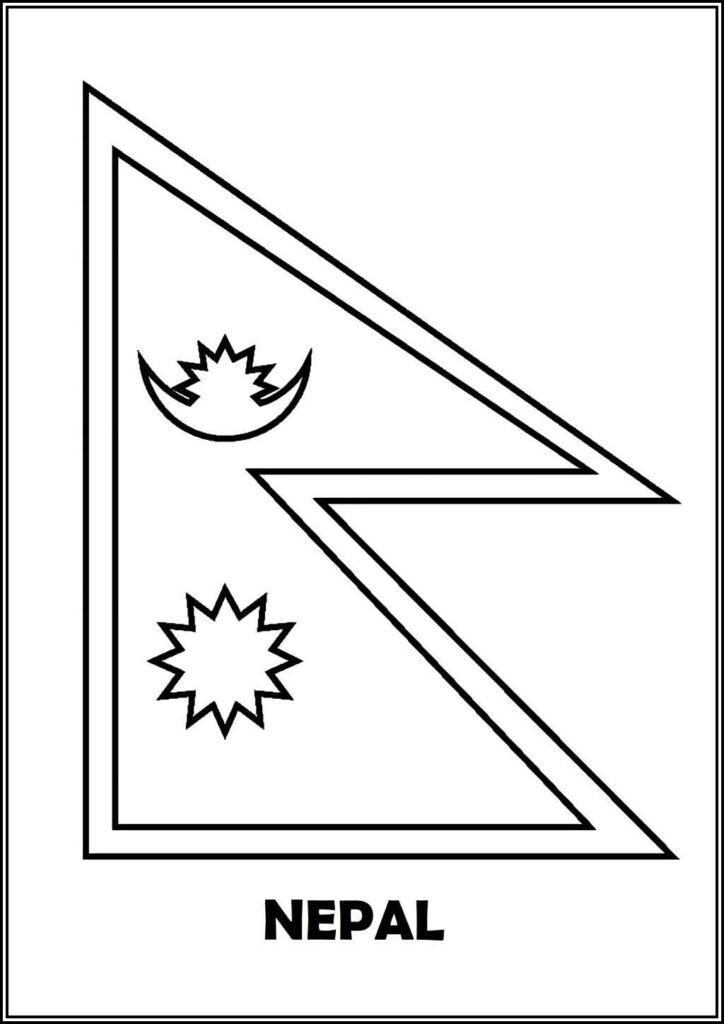 Nepal Coloring Pages Free Printable Pdf - TotalColoring.Com