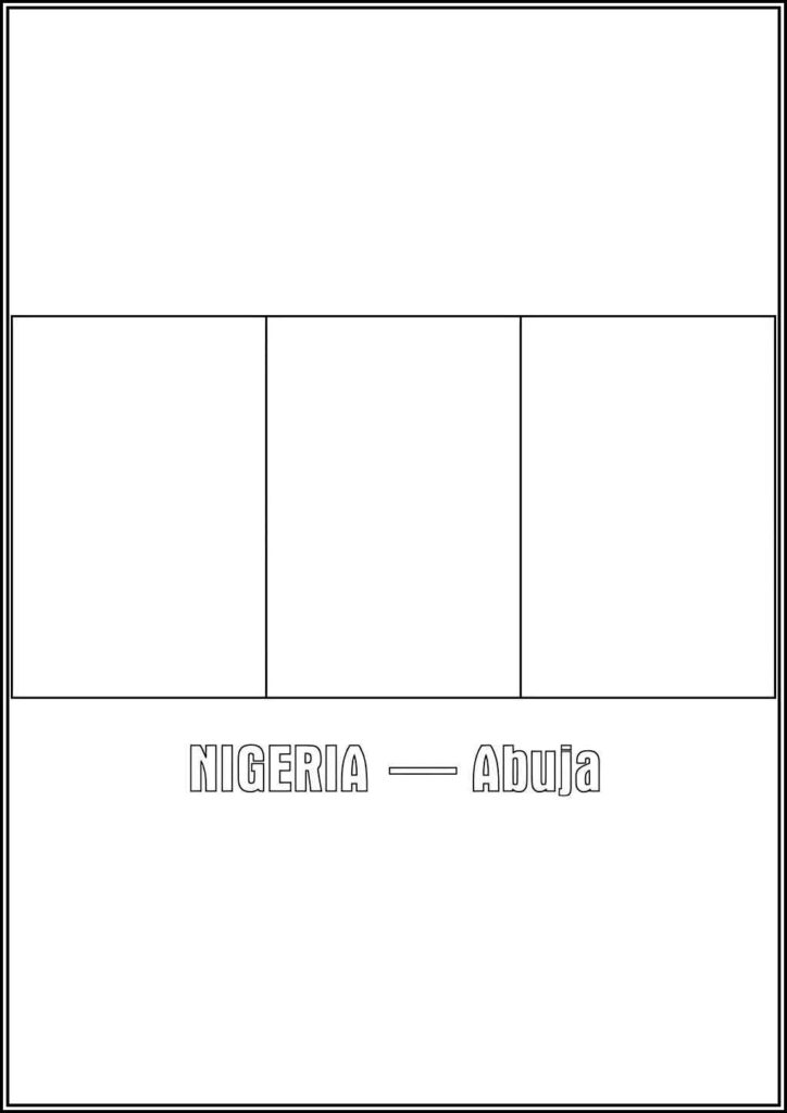 Nigeria Coloring Pages Free Printable Pdf - TotalColoring.Com