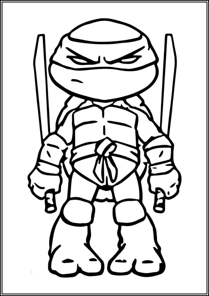 Ninja Turtles Coloring Pages Free Printable Pdf - TotalColoring.Com