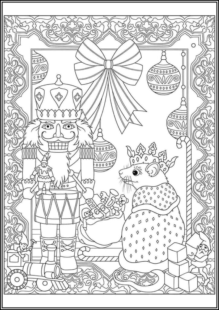 Nutcracker Coloring Pages Free Printable Pdf - TotalColoring.Com