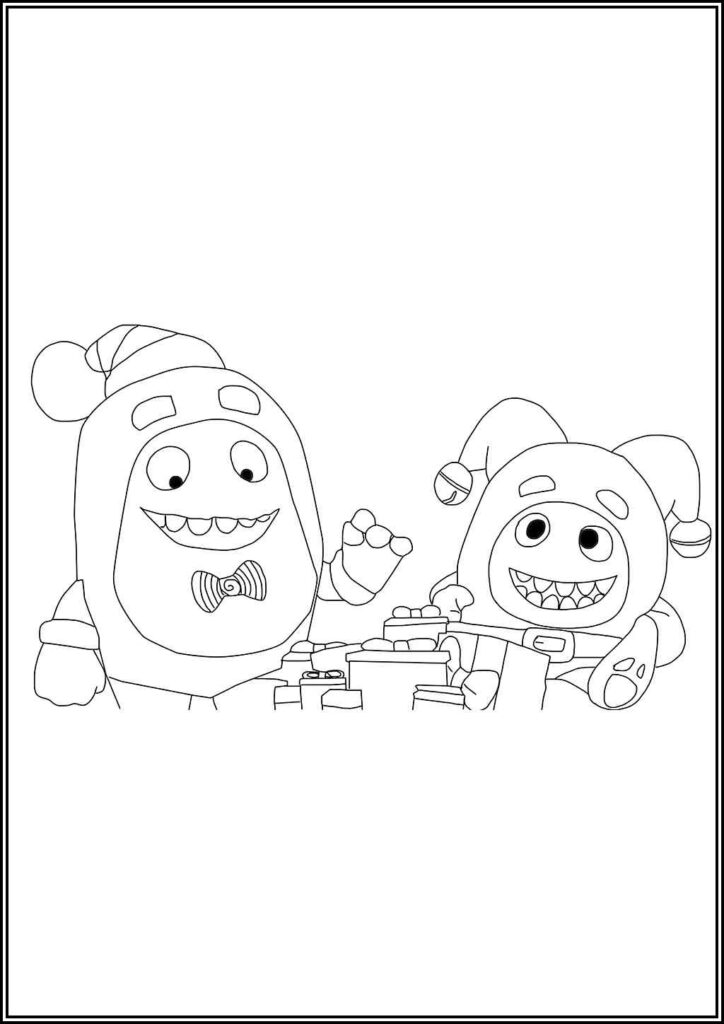 Oddbods Coloring Pages Free Printable Pdf - TotalColoring.Com