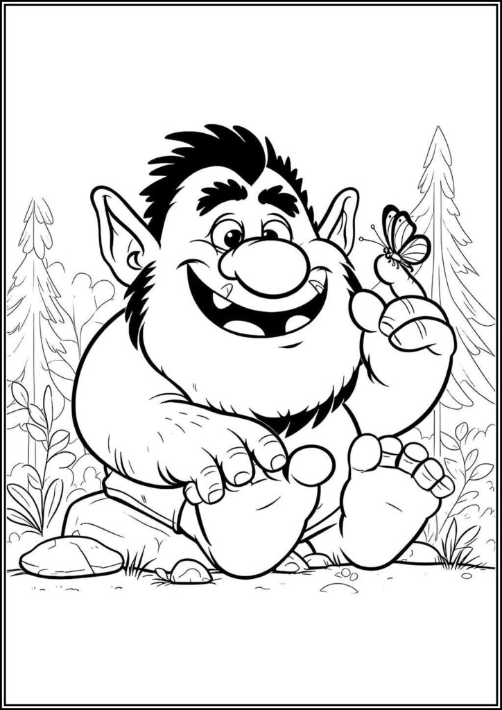 Ogre Coloring Pages Free Printable Pdf - TotalColoring.Com