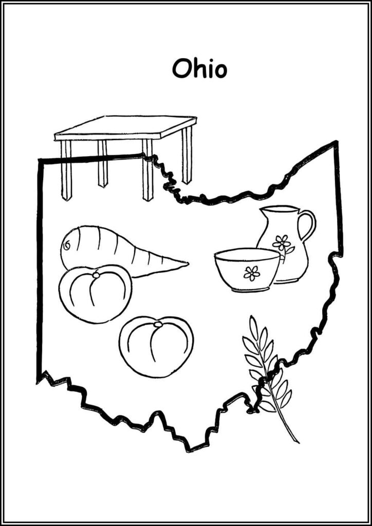 Ohio State Coloring Pages Free Printable Pdf - TotalColoring.Com