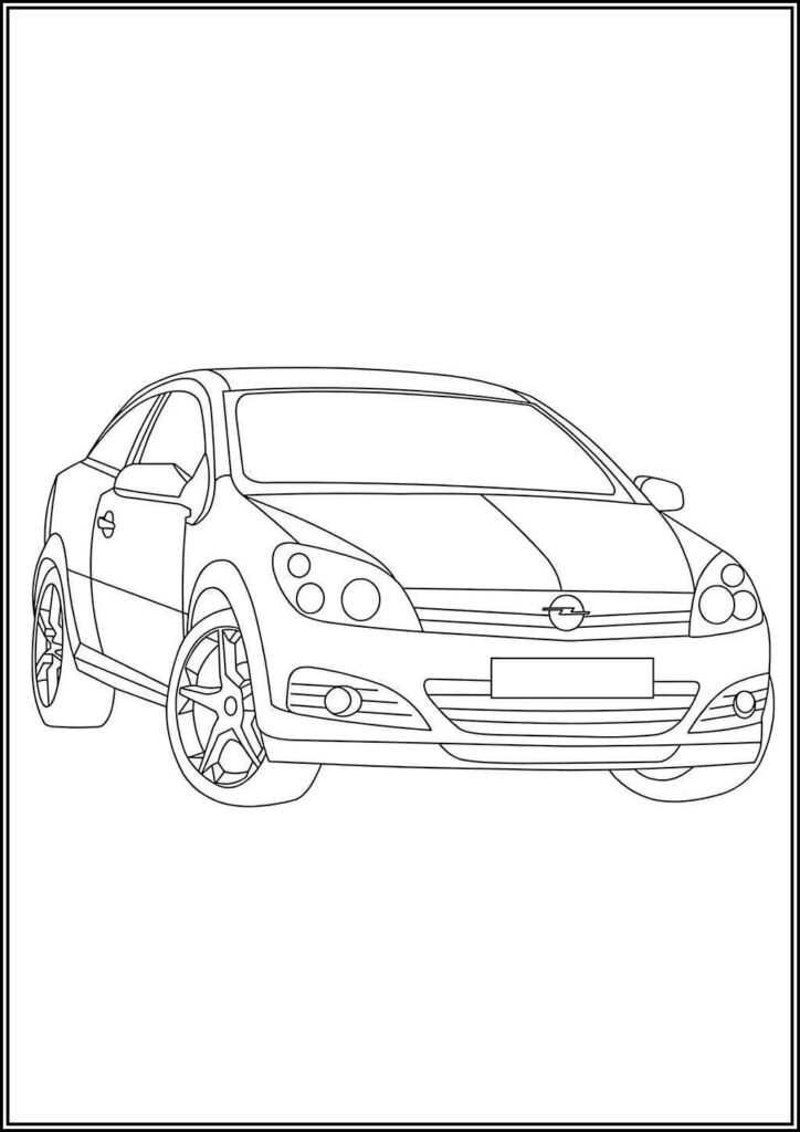 Opel Coloring Pages Free Printable Pdf - TotalColoring.Com