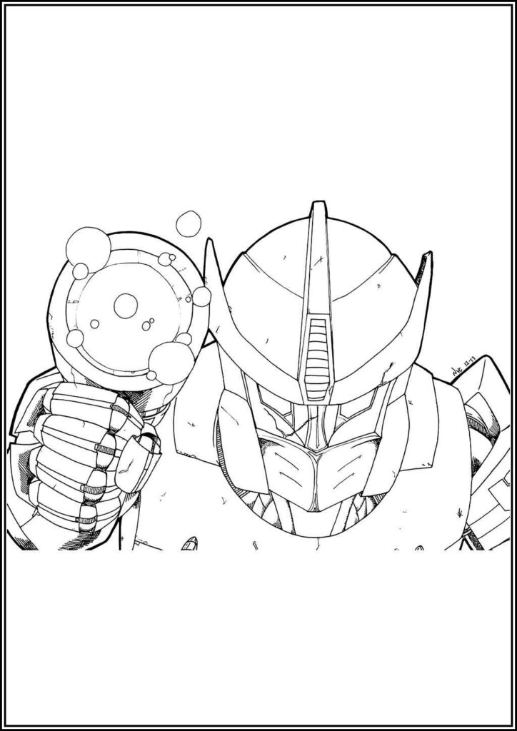 Optimus Prime Coloring Pages Free Printable Pdf - TotalColoring.Com