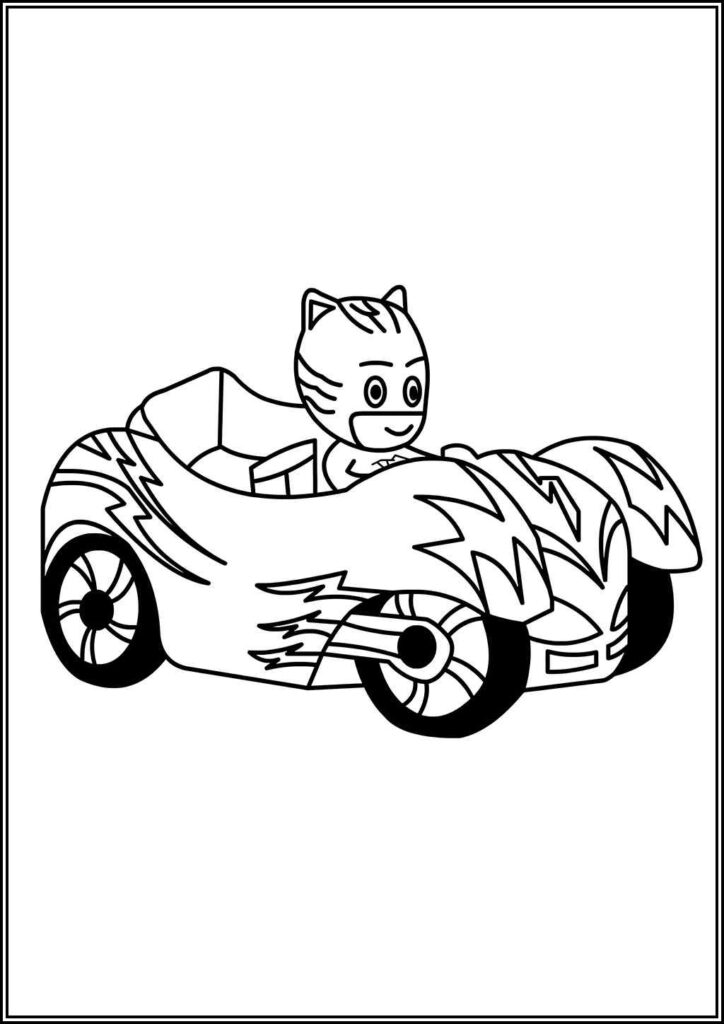 Pj Masks Coloring Pages Free Printable Pdf - TotalColoring.Com