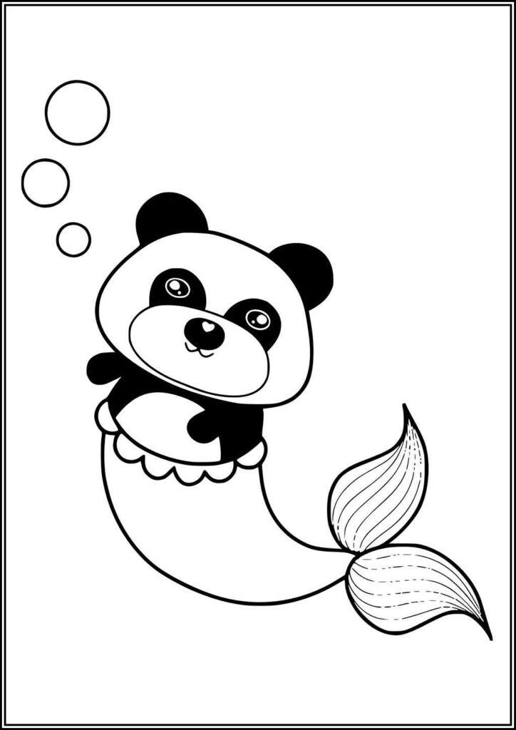 Panda Coloring Pages Free Printable Pdf - TotalColoring.Com