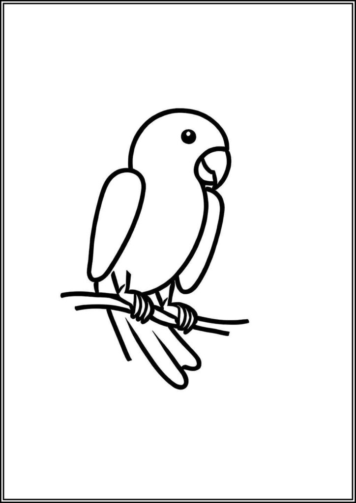 Parrot Coloring Pages Free Printable Pdf - TotalColoring.Com