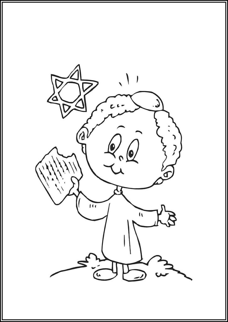 Passover Coloring Pages Free Printable Pdf - TotalColoring.Com