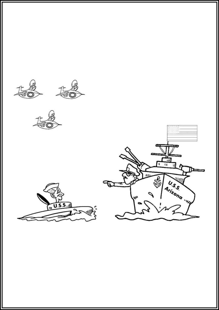 Pearl Harbor Coloring Pages Free Printable Pdf - TotalColoring.Com