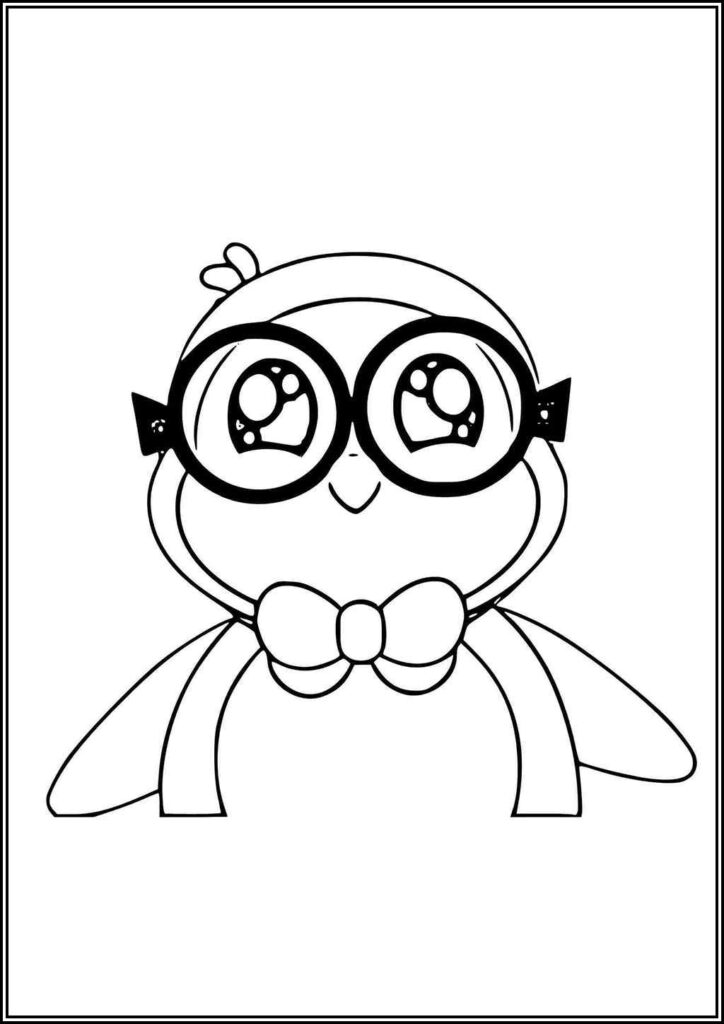 Peck The Penguin Coloring Pages Free Printable Pdf - TotalColoring.Com