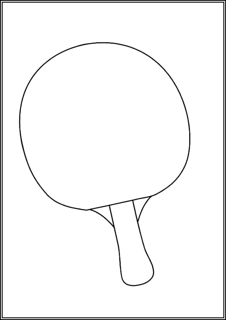 Ping Pong Coloring Pages Free Printable Pdf - TotalColoring.Com