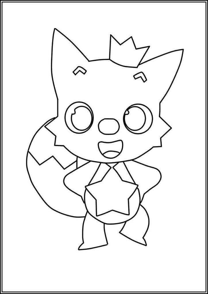 Pinkfong Coloring Pages Free Printable Pdf - TotalColoring.Com