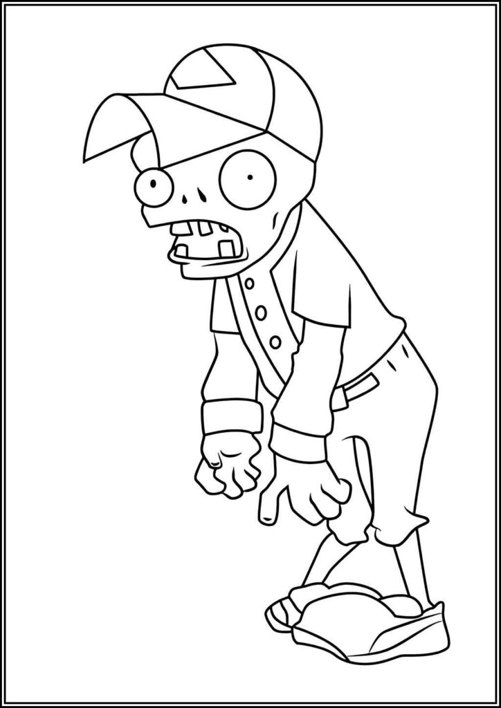 Plants Vs Zombies Coloring Pages Free Printable Pdf - TotalColoring.Com