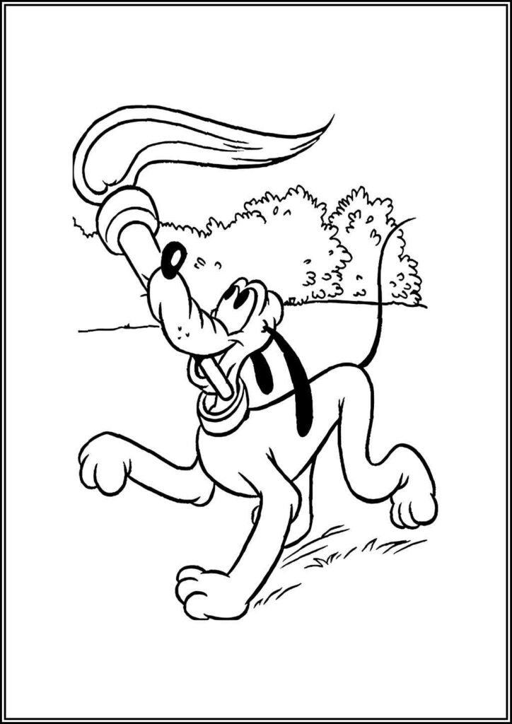 Pluto Coloring Pages Free Printable Pdf - TotalColoring.Com