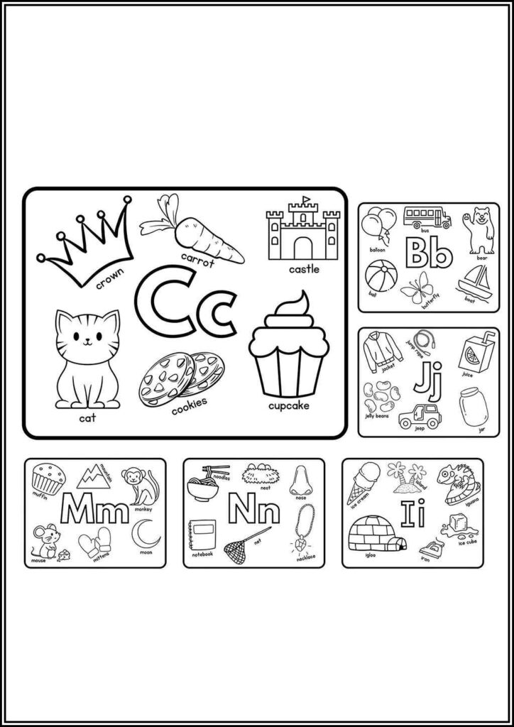 Preschool Coloring Pages Free Printable Pdf - TotalColoring.Com