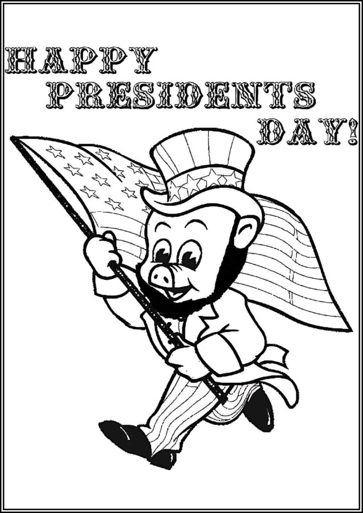 Presidents Day Coloring Pages Free Printable Pdf - TotalColoring.Com