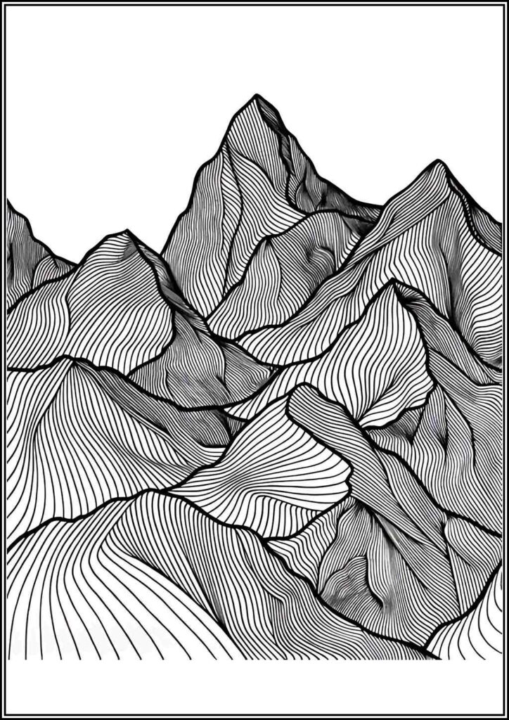 Psychedelic Coloring Pages Free Printable Pdf - TotalColoring.Com