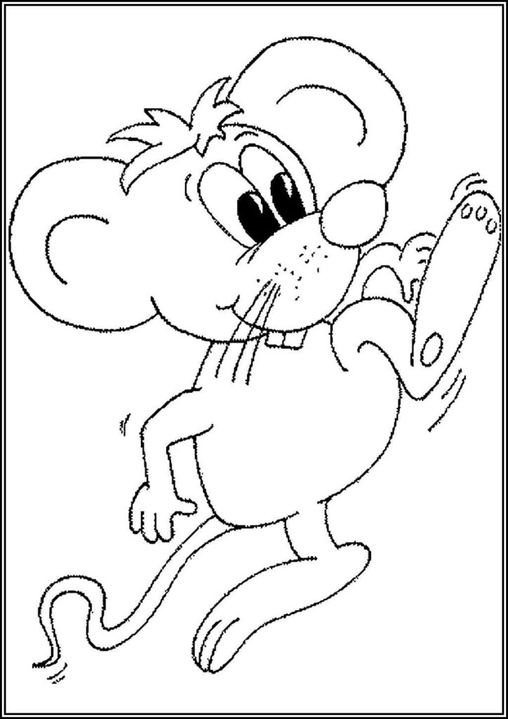 Funny Mouse Coloring - TotalColoring.Com