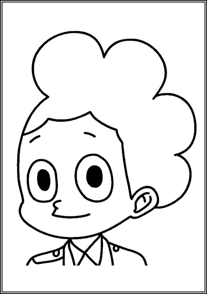 Happy Minoru Mineta Coloring - TotalColoring.Com