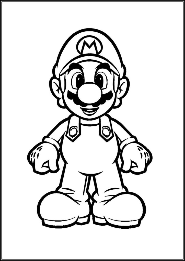 Mario Nintendo Game Coloring - TotalColoring.Com