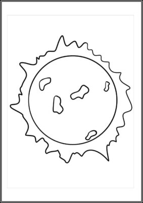 Adorable Sun - TotalColoring.Com