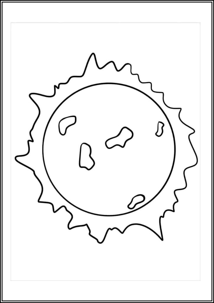 Adorable Sun - TotalColoring.Com