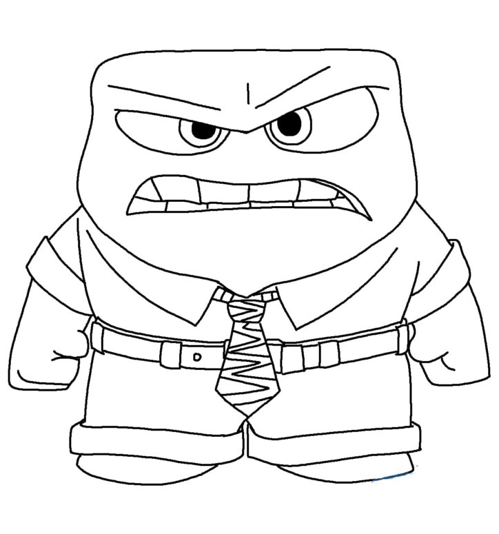 Anger Coloring - TotalColoring.Com