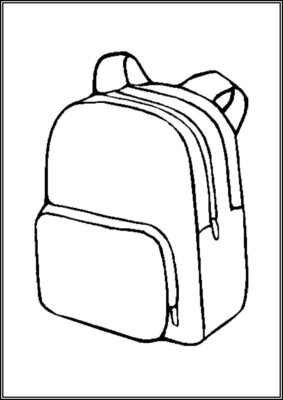 Backpack Coloring - TotalColoring.Com