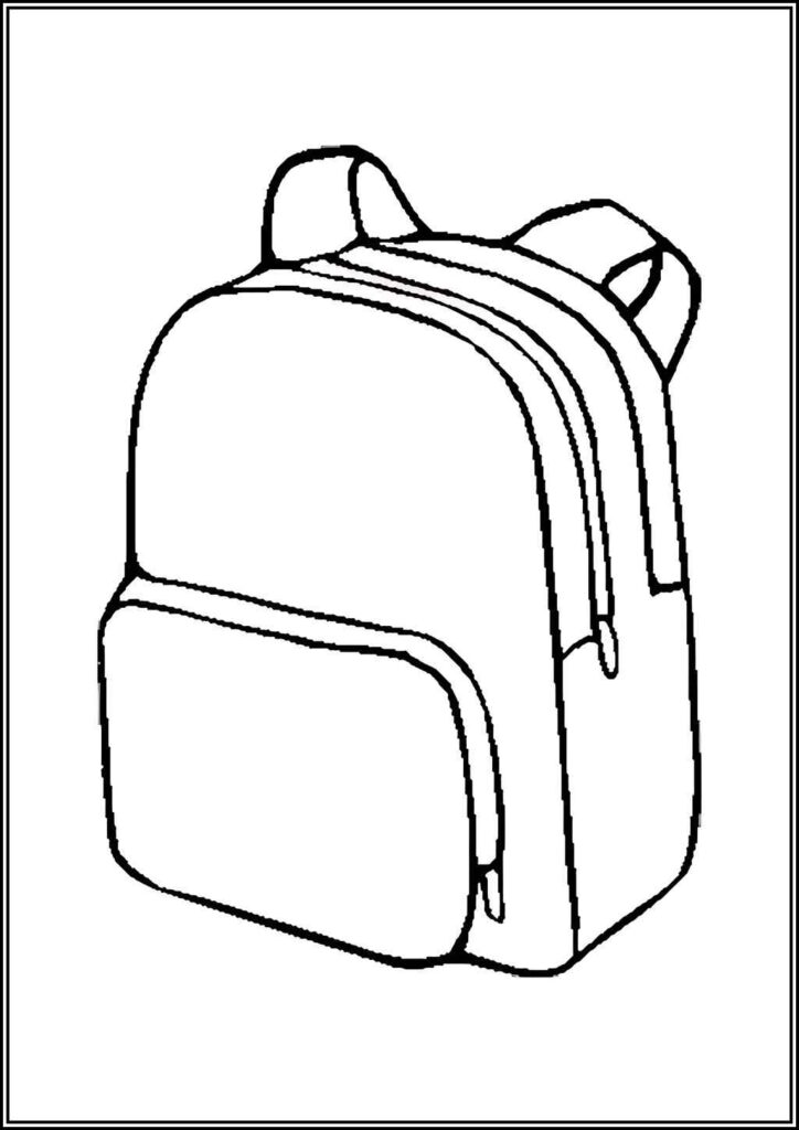 Backpack Coloring - TotalColoring.Com