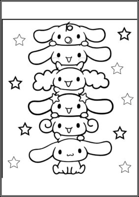 Cinnamoroll Coloring - TotalColoring.Com