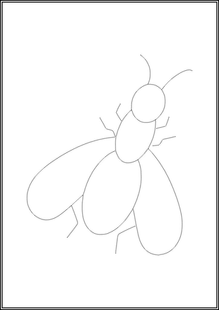 A Bug Tracing Coloring - TotalColoring.Com