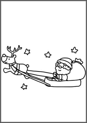 Adorable Santa Claus Coloring - TotalColoring.Com