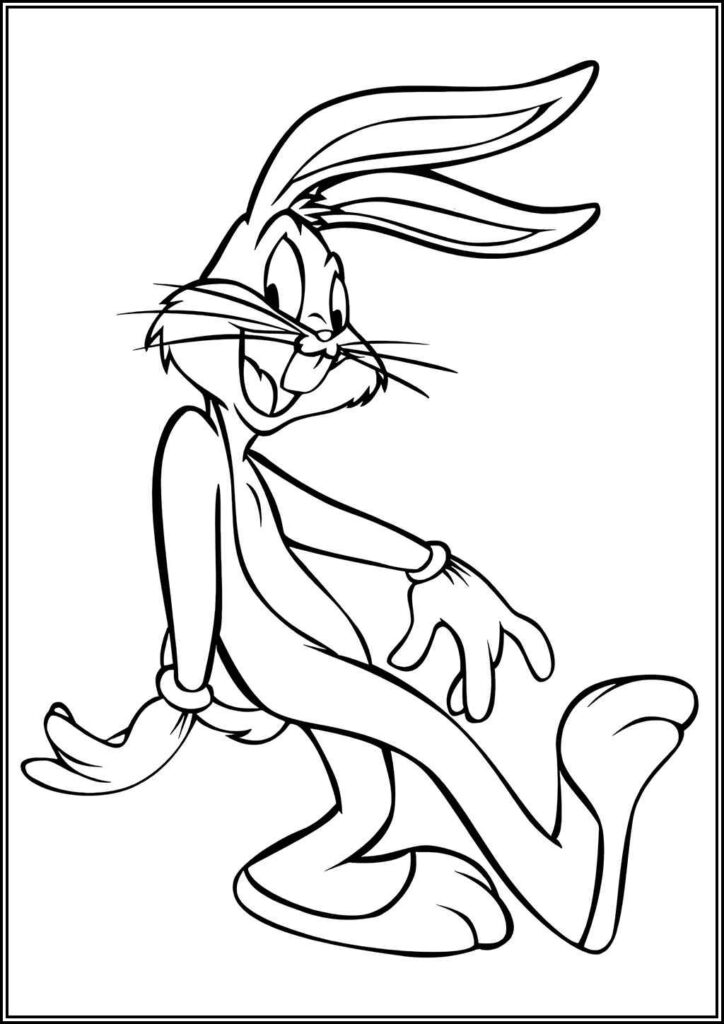 Amazing Bugs Bunny Coloring - TotalColoring.Com