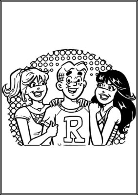 Animated Riverdale Coloring - TotalColoring.Com