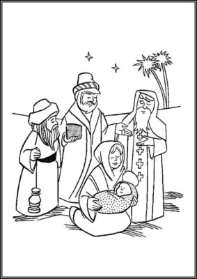 Baby Jesus Image Coloring - TotalColoring.Com