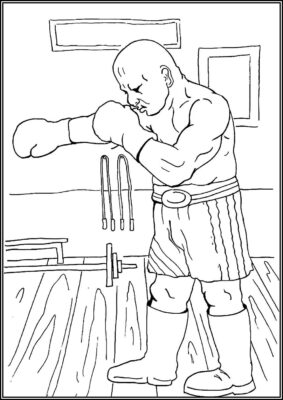 Basic Boxer Coloring - TotalColoring.Com