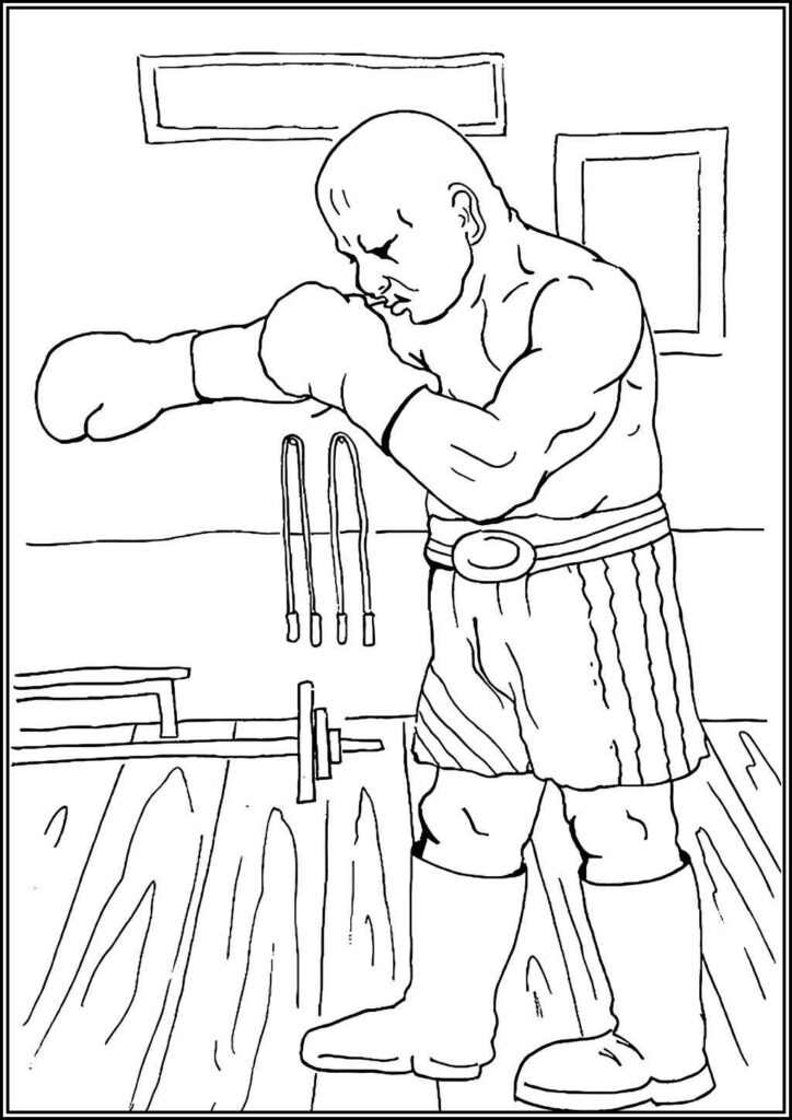 Basic Boxer Coloring - TotalColoring.Com