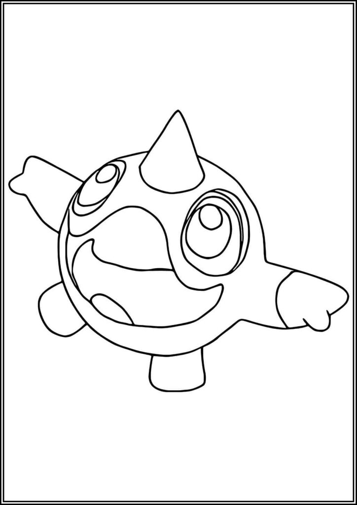 Cetoddle Pokemon Coloring - TotalColoring.Com