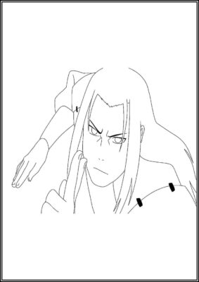 Cool Hashirama Coloring - TotalColoring.Com